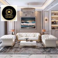 Gambar Terbaru Sofa Chesterfield Furniture Jati Mewah Minimalis Ruang Tamu Terbaru Kode 471 dari Kini Creatife Store undefined 3 Tokopedia