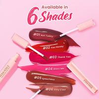 Gambar HANASUI Glazedorable Vinyl Stain Glaze Intens Vibrant Color Technology Original - Hanasui Lip Tint - Hanasui Lip Vinyl - 03 Thank You dari mslcosmetics undefined 4 Tokopedia