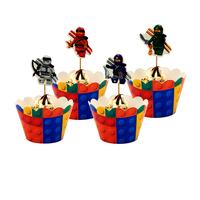 Gambar ST For Kid Birthday Ninja Theme Party Supplies Gift Bag Tablecover P dari Shaos Tekno undefined 4 Tokopedia