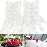 Gambar ST 50100Pc White Ribbon Bow Wedding Car Gift Wrap Craft Birthday Pa dari Shaos Tekno undefined 2 Tokopedia