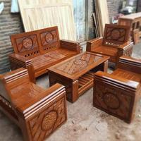 Gambar Terbaru Model Kursi Kayu Untuk Ruang Tamu Kayu Jati Produk Furniture Jepara Kode 697 dari Kini Creatife Store undefined 3 Tokopedia