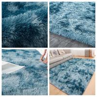 Gambar Terlaris Carpet Karpet Bulu Rafsur Tikar Original Furniture Ruang Tamu Tidur Kode 699 - Biru, 190x150 dari Kini Creatife Store undefined 4 Tokopedia