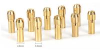 Gambar 1 Set Power Tools Mini Drill Brass Collet Chuck for Dremel Rotary dari Stellariss undefined 1 Tokopedia