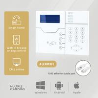Gambar UT Wireless TCP IP GSM Alarm Kit For Home Security System English La dari Untung Tube undefined 3 Tokopedia
