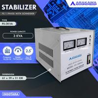 Gambar Stabilizer Arakawa Fs 1 Phase Fs-3Kva Murah dari FOUNYYA_MART undefined 1 Tokopedia