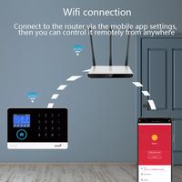 Gambar UT GSM Wifi Alarm System Smart Home Security 2.4 Inch Color Screen W dari Untung Tube undefined 4 Tokopedia