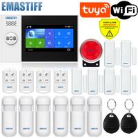 Gambar UT TFT Screen Tuya WIFI GSM Home Burglar Security GSM Alarm System D dari Untung Tube undefined 1 Tokopedia