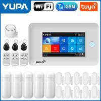 Gambar UT Wireless WIFI GSM Burglar Home Security Alarm System With Door Mo dari Untung Tube undefined 1 Tokopedia