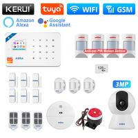 Gambar UT KERUI W181 GSM Tuya WIFI Work For Home Security Burglar Smart S dari Untung Tube undefined 1 Tokopedia