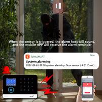 Gambar UT GSM Wifi Alarm System Smart Home Security 2.4 Inch Color Screen W dari Untung Tube undefined 5 Tokopedia