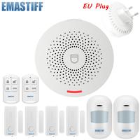 Gambar UT Tuya WIFI Home Alarm System Wireless 433MHz Security Burglar Smar dari Untung Tube undefined 1 Tokopedia