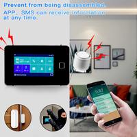 Gambar UT Camaroca Tuya WiFi Alarm System GSM Smart Home Security Wireless dari Untung Tube undefined 4 Tokopedia