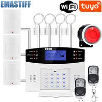 Gambar UT Tuya Wifi GSM Alarm System 433MHz Home Burglar Security Alarm Wir dari Untung Tube undefined 1 Tokopedia