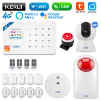 Gambar UT KERUI W184 GSM 4G WIFI Security Protection Tuya APP Smart Home Al dari Untung Tube undefined 1 Tokopedia