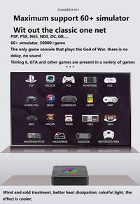 Gambar Kotak Permainan X11 Sistem Ganda 4K HD 3D Konsol Video Game Rumah dari bisnis111 undefined 3 Tokopedia