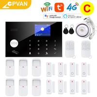 Gambar UT CPVAN Tuya Wifi GSM Alarm System Wireless Home Burglar Security A dari Untung Tube undefined 1 Tokopedia
