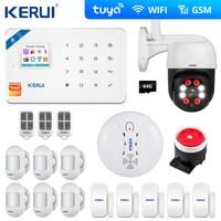 Gambar UT KERUI Tuya W181 WIFI GSM Home Burglar Security Alarm System Wire dari Untung Tube undefined 1 Tokopedia