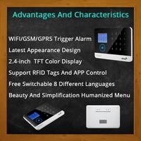 Gambar UT Touch Wireless Tuya WIFI GSM Home Burglar Security Alarm System 4 dari Untung Tube undefined 4 Tokopedia