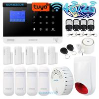 Gambar UT HOMSECUR Wireless WIFI 4G GSM LCD Home Security Alarm System4xPI dari Untung Tube undefined 1 Tokopedia