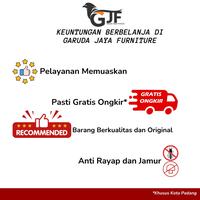Gambar LEMARI PAKAIAN 2 PINTU SLIDING/LEMARI PAKAIAN DENGAN CERMIN DAN GANTUNGAN /LEMARI BAJU DENGAN RAK RAK SLIDE 212 dari Garuda Jaya Furniture Padang undefined 5 Tokopedia