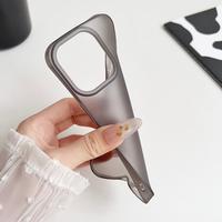 Gambar Clear Matte Silicone Soft Case for iphone 15 14 Plus 12 13 11 Pro Max - Transparent White, iPhone 14 Pro dari igoods3C undefined 5 Tokopedia