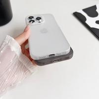 Gambar Clear Matte Silicone Soft Case for iphone 15 14 Plus 12 13 11 Pro Max - Transparent White, iPhone 14 Pro dari igoods3C undefined 4 Tokopedia