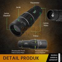 Gambar Teleskop Lensa Zoom HP Monokular Teropong Jarak Jauh Peralatan Focus - Teropong 16x52 dari Meta-S Digital undefined 4 Tokopedia
