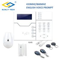 Gambar UT Wireless TCP IP GSM Alarm Kit For Home Security System English La dari Untung Tube undefined 1 Tokopedia