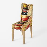 Gambar SJ Home chair cover for kitchen Natural and Animal Styles adjustabl dari Starlight Jaya undefined 3 Tokopedia