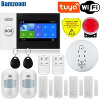 Gambar UT Tuya 4.3 Inch TFT Screen WIFI GSM Home Burglar Security Alarm Sys dari Untung Tube undefined 1 Tokopedia
