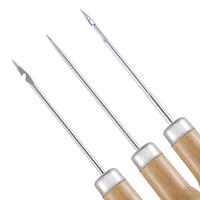 Gambar Advanced Useful Wood Hand Tailors Awl Tool 3 Different Stys dari jemblingstore undefined 4 Tokopedia