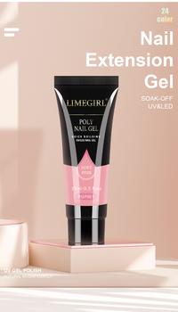 Gambar 15ML Poly ils Art Manicure Set Gel il  Gel for il Extension il Poly UV Gel Kit Supplies Professiols Tool Kit dari SITI BEKLES undefined 3 Tokopedia