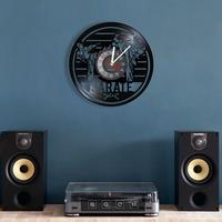 Gambar JU Japanese Martial Arts Karate Retro Gramophone Record Wall Clock K dari Jaya Union undefined 4 Tokopedia