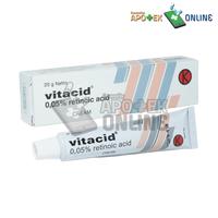 Gambar VITACID 0.05% CREAM 20 GRAM/RETINOIC ACID/KRIM JERAWAT/BEKAS JERAWAT dari Apotek Sehati Pati undefined 1 Tokopedia