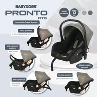 Gambar Miliki Strollers Carseat Babydoes Pronto R Ts + Carseat / Kereta Dorong Bayi - Mid Grey, PLASTIC WRAP dari Publishcat undefined 1 Tokopedia