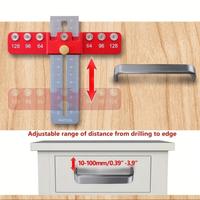 Gambar 3Pcs Cabinet Hardware Jig Kit Woodworking Drawer Door Handle Jig Adjustable Drill Guide Mounting Tool For Knobs Handles Pulls dari Olinesweet undefined 3 Tokopedia