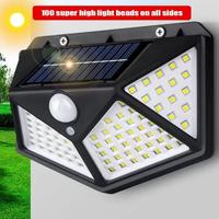 Gambar 1/2/4/6Pcs 100 Led Wall Lights Outdoor Solar Lamp Pir Motion Sensor Solar Powered Sunlight Street Light For Garden Decoration dari Olinesweet undefined 1 Tokopedia