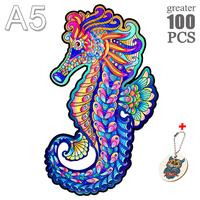 Gambar TM Gentle Peacock Wooden Jigsaw Puzzle Wooden Puzzles For Adults Kid dari Terrain Master undefined 4 Tokopedia
