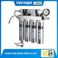Gambar Vortopt 5Stage Under Sink Water Filter Food Grade Filtration 304 dari daweta store undefined 1 Tokopedia