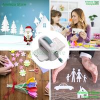 Gambar Mesin Pemotong Kertas Timbul & Cetak Timbul Portabel Perlengkapan Pembuatan Kartu Pemotong Kertas Die Cutting & Embossing Machine Portable Manua Paper Cutter Card Making Supplies for Arts Crafts Paper Scrapbooking Cardmaking Fabric DIY Kits Home Decor - White dari Arieleza Store undefined 5 Tokopedia