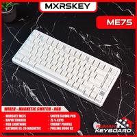 Gambar Mechanical Keyboard - MXRSKEY ME75 - 75% - 8K - Magnetic - Rapid Trigger RGB - Putih dari Rumah-Keyboard undefined 3 Tokopedia
