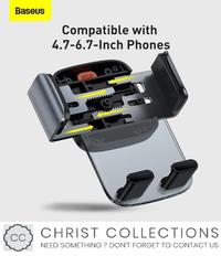 Gambar [ COD ] BASEUS CAR HOLDER MOBIL AIR VENT EASY CONTROL MOBILE PHONE CAR MOUNT LIMITED EDITION - Hitam dari ratnasihstore undefined 3 Tokopedia