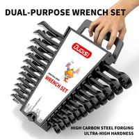 Gambar 6Pcs/8Pcs/10Pcs/12Pcs Multipurpose Wrench Set - Durable, Dual-Ended For Automotive & Home Repairs dari Olinesweet undefined 5 Tokopedia