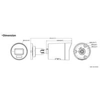 Gambar HIKVISION DS-2CD2046G2H-I 4MP H265 BUILT-IN MIC DARKFIGHTER WDR MINI BULLET IP CAMERA - 2.8mm dari EzvizIndonesia undefined 2 Tokopedia