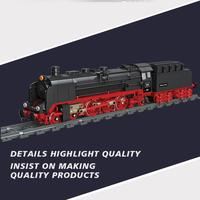 Gambar In Stock Steam Train Building Blocks City Br01Cargo Train Models Set Desktop Decor Bricks Toys For Children Adult Gifts 1173Pcs dari Olinesweet undefined 1 Tokopedia
