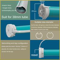 Gambar 2N Tuya Zigbee Smart Curtains Roller Blinds Motor For 38Mm Tube Alexa Google Home Voice Control Electric Motors Smart Life App dari Olinesweet undefined 1 Tokopedia