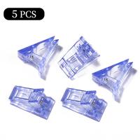 Gambar 5pcs/set Pink Red Acrylic Nail Clip Gel Polish Quick Building Nail Tips Clips Fingernail Extension UV Clamps Manicuring Art Builder Tools Set dari Quirky Questssr undefined 4 Tokopedia