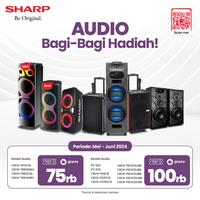 Gambar Sharp Audio dan Speaker CBOX-TRB12MBO Trolley Series Black 50 Watt dari SHARP OFFICIAL STORE JAKARTA undefined 2 Tokopedia