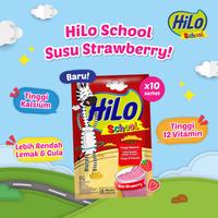 Gambar |EXCELLENT| Buy 2 Get 1 FREE - HiLo School Susu Strawberry 10 Sachet - dari REPAHERYANTI547 undefined 3 Tokopedia
