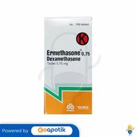 Gambar ERMETHASONE 0.75 MG BOTOL 100 TABLET dari Apotek Lany Farma's by GoA undefined 1 Tokopedia